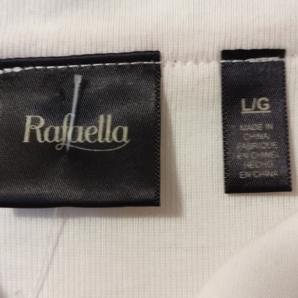 Rafaella White Dress with Orange and Yellow Floral Pattern - Picture 3 of 3